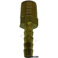 BRA125-1/4X1/4 - SLANGFITTING 1/4X1/4