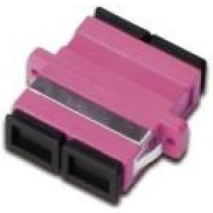 Digitus DN-96018-1 glasvezeladapter SC/SC 1 stuk(s) Violet