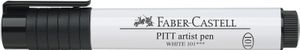 Faber Castell FC-167601 Tekenstift Pitt Artist Pen 101 Wit 2.5mm