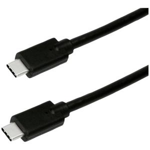 Roline green USB-kabel USB 3.2 Gen2x2 USB-C stekker, USB-C stekker 2.00 m Zwart Halogeenvrij, TPE-mantel 11.44.9073
