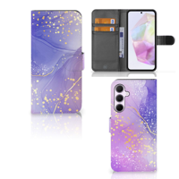 Hoesje voor Samsung Galaxy A35 Watercolor Paars