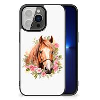 Dierenprint Telefoonhoesje voor iPhone 13 Pro Paard - thumbnail