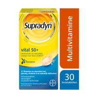 Supradyn Vital 50+ Multivitamine Vitaliteit Met Ginseng 30 Bruistabletten - thumbnail