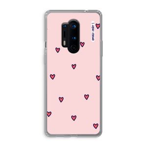 Hartjes: OnePlus 8 Pro Transparant Hoesje