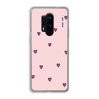 Hartjes: OnePlus 8 Pro Transparant Hoesje