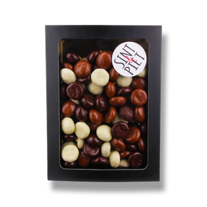 Chocolade pepernoten "Sinterklaas"