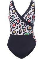 Badpak gevoerd voorpand Van Sunflair zwart - thumbnail