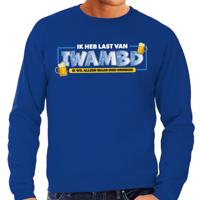 Apres ski sweater voor heren - IWAMBD - blauw - wintersport - snowboarden Apres ski sweater voor heren - IWAMBD - blauw - wintersport - snowboarden