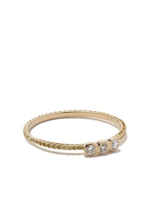 Wouters & Hendrix Gold bague Chain Diamond - Or