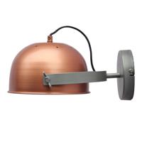 Urban Interiors WandlampRetro 22cm koper met grijs - AI-WL-10-K
