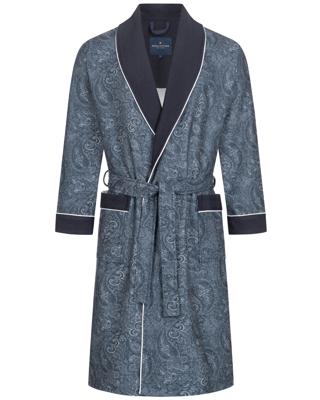 Morgenstern Morgenstern Theo Heren Badjas Blau XXL