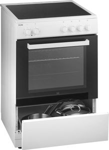 ETNA FIV560WIT fornuis Vrijstaand fornuis Electrisch Inductiekookplaat zones Wit A