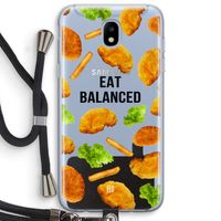 Eat Balanced: Samsung Galaxy J5 (2017) Transparant Hoesje met koord