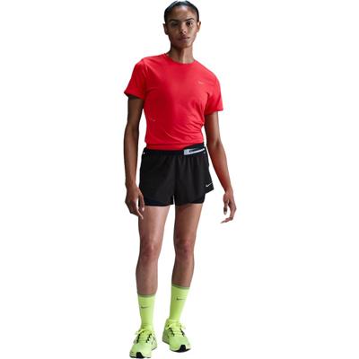 Nike Shirt 2in1 Short Set Dames