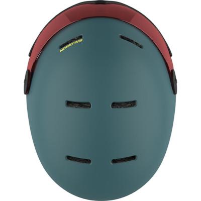 Salomon Orka Visor Helm Kinderen North Atlantic KM (53-56)