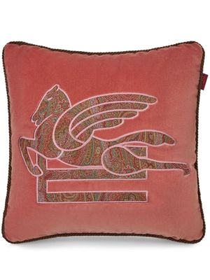 ETRO HOME Kussen met borduurwerk - Roze