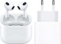 Apple AirPods 3 + Apple Usb C Oplader 20W