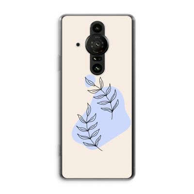 Leaf me if you can: Sony Xperia Pro-I Transparant Hoesje