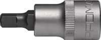 Promat Dopsleutelbit | 1/2 inch binnen-6-kant | sleutelwijdte 7 mm | lengte 55 mm - 4000821369 4000821369