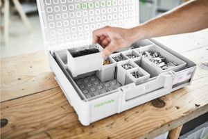 Festool Accessoires SYS3 ORG M 89 Systainer organizer | inclusief 22 inlegbakjes - 204853 - 204853