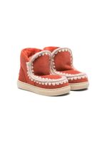 Mou Kids bottines Eskimo en daim - Orange - thumbnail