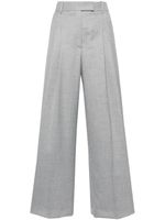 By Malene Birger pantalon ample à taille haute - Gris