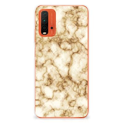 Xiaomi Poco M3 | TPU | Siliconen hoesje | Marmer Goud