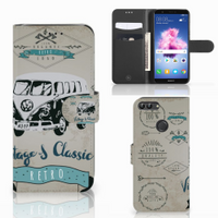 Huawei P Smart Telefoonhoesje met foto Retro VW Bus - thumbnail