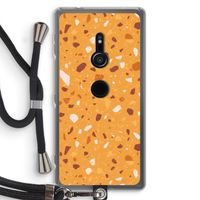 Terrazzo N°24: Sony Xperia XZ2 Transparant Hoesje met koord