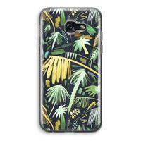 Tropical Palms Dark: Samsung Galaxy A5 (2017) Transparant Hoesje