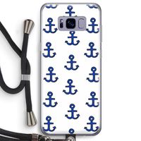 Ankers: Samsung Galaxy S8 Plus Transparant Hoesje met koord
