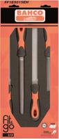 Bahco foaminlay fit&go 1/3 met vijlen - 4-delig - retailverpakking - ff1e5015eh