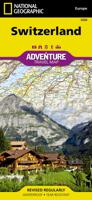 Wegenkaart - landkaart 3320 Adventure Map Switzerland - Zwitserland | National Geographic - thumbnail