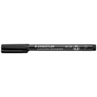 Staedtler Lumocolor permanent F DRY SAFE 318-9 Permanent marker Zwart Watervast: Ja - thumbnail