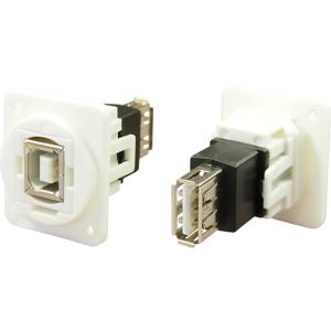 Cliff Adapter, Bus, inbouw USB-poort Type-B - USB-poort Type-A CP30207NXW 1 stuk(s)