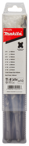 Makita Accessoires Boor-/beitelset 10-delig - D-41470 D-41470