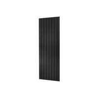 Plieger Cavallino Retto Enkel 7252992 radiator voor centrale verwarming Zwart, Grafiet 1 kolom Design radiator - thumbnail