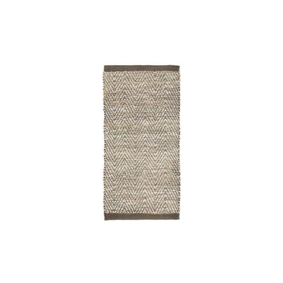 Kave Home Vloerkleed 'Arpe' Jacquard Jute, 70 x 140cm