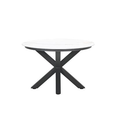 Lowland Tuintafel Venice White dia. 120 cm - Garden impressions