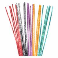 Colorations - chenilledraad gestreept, 100st. Colorations - chenilledraad gestreept, 100st.