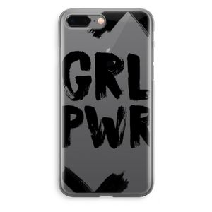 Girl Power #2: iPhone 8 Plus Transparant Hoesje