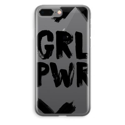 Girl Power #2: iPhone 8 Plus Transparant Hoesje