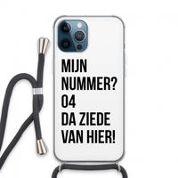 Da ziede van hier: iPhone 13 Pro Max Transparant Hoesje met koord