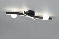 Trio Design plafondlampNapoli zwart - 637910232