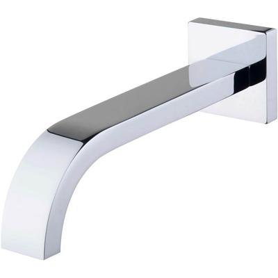 Wiesbaden Baduitloop - Vierkant - 30cm - 1/2inch - Chroom