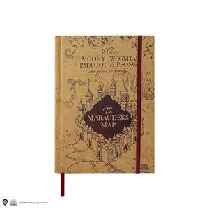 Harry Potter Marauders&apos;s Map Notitieboek met Kaart