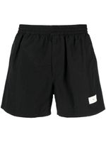 Y-3 short de sport à logo imprimé - Noir - thumbnail