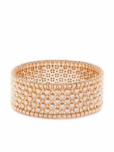 Pragnell bracelet en or rose 18ct à diamants