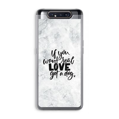 Partner in crime: Samsung Galaxy A80 Transparant Hoesje