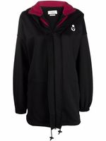 MARANT ÉTOILE veste à logo imprimé - Noir